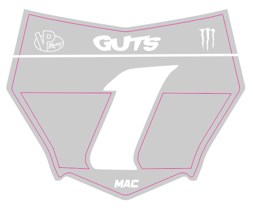 Exclusive Grey MACustomz Vented Plates (Pre-Orders)