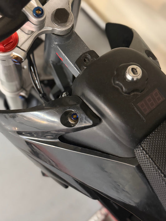 Titanium Gas Tank Bolts