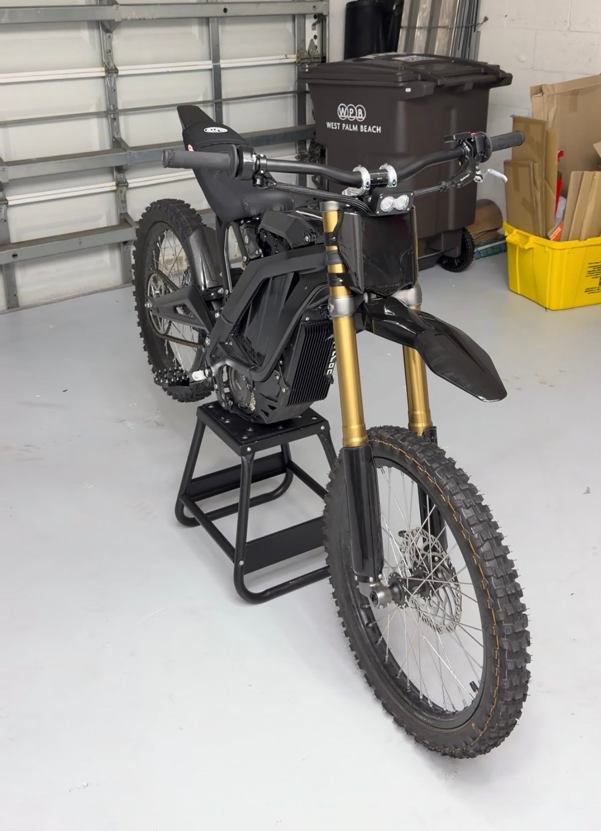 Surron lbx full titanium kit