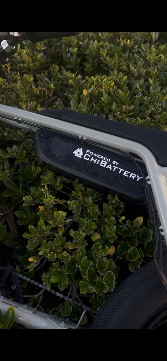 Powered By CHIBATTERYS Sticker